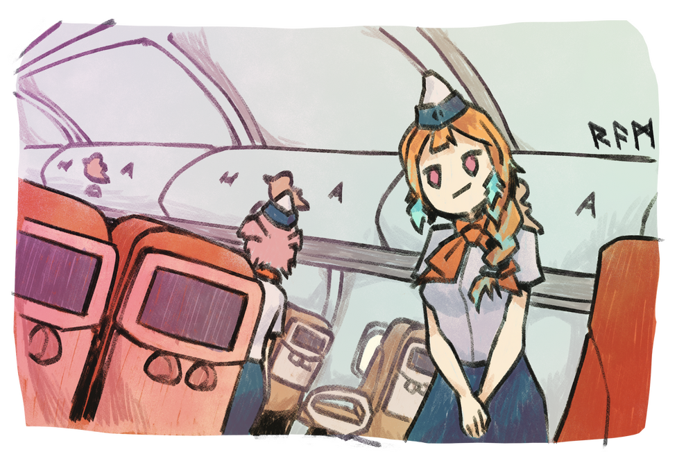 Day 6 - Flight attendants